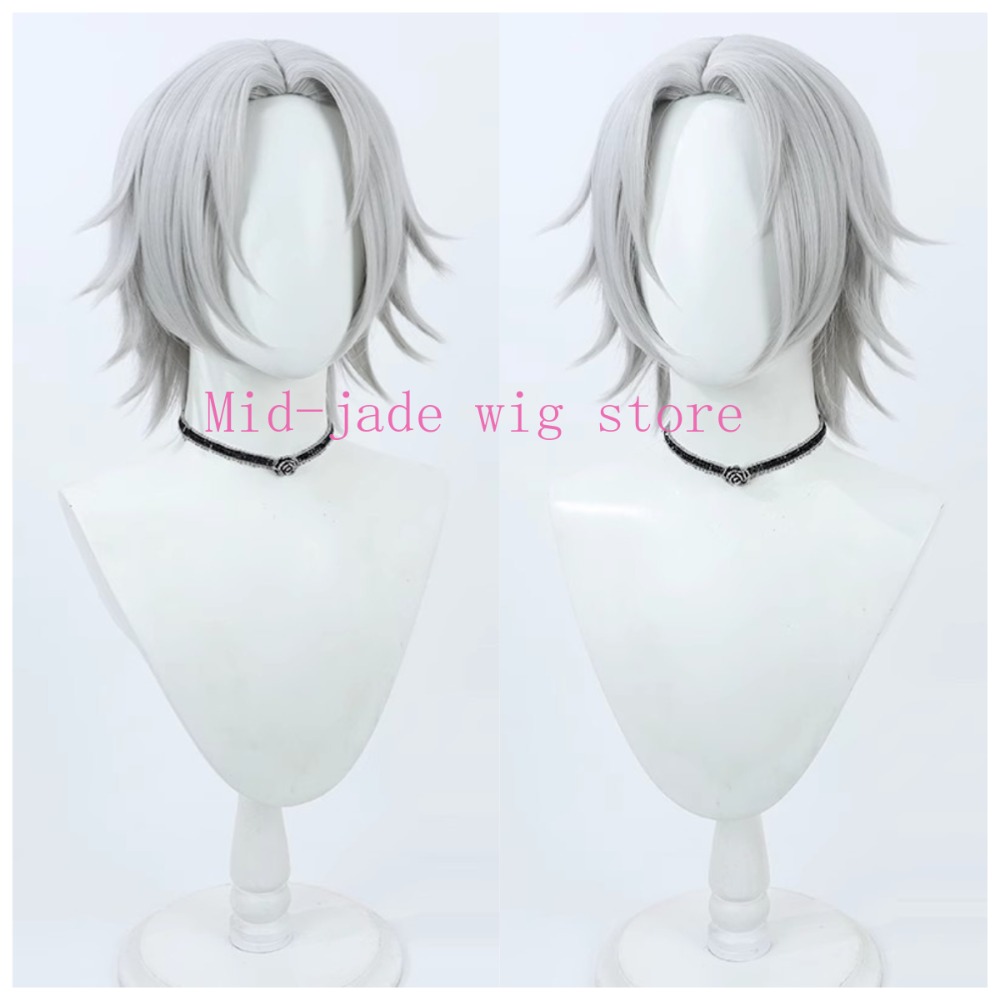 Photography Japanese - Peruca para cosplay de Hayato Gokudera,