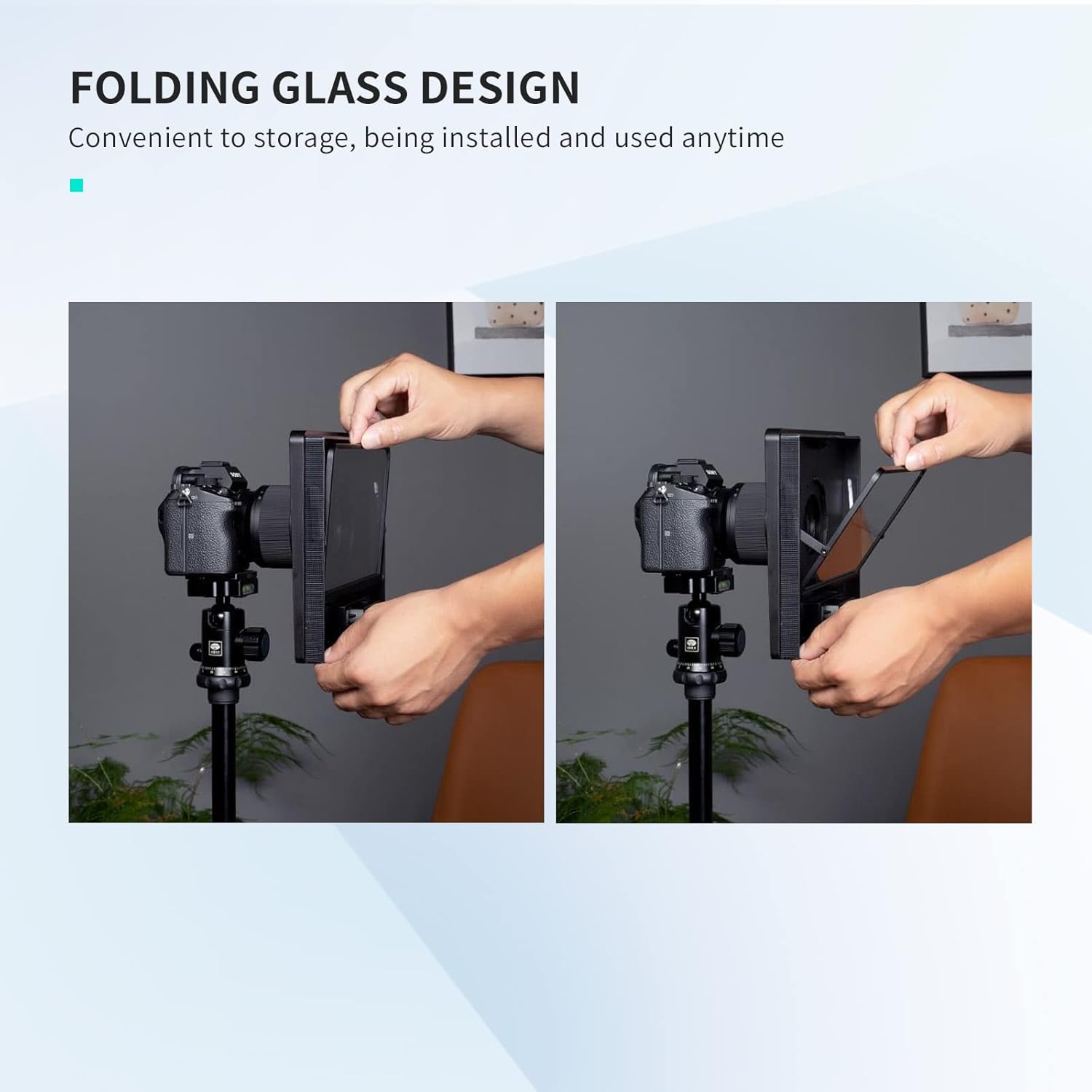Teleprompter dobrável FEELWORL - Photography Prompt avaliação e preço